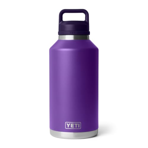 Image of YETI Rambler 64 oz Bottle, Vacuum Insulated, Leakproof, Stainless Steel with Chug Cap, Pace Purple