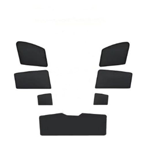 �ɓK������ BYD �f���U N7 2023 2024 2025 �Ԃ̃T�C�h���b�V���E�B���h�E�V�F�[�h�o�C�U�[�T���V�F�[�h�o�C�U�[�v���C�o�V�[�J�[�e���T���V�F�[�h���� �ԗp�T���V�F�[�h(2pcs Front)