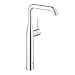 Price comparison product image GROHE Essence Smooth Body Basin Mixer Tap (XL-Size 364mm, 360° Swivel Range, 28 mm Ceramic Cartridge, 3/8 Inch Tails, for Free-Standing Washbasins), Chrome, 32901001