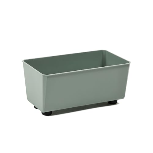 Lamela Rechteckiger Pflanzkasten mit eleganten Füßen – Grüner...