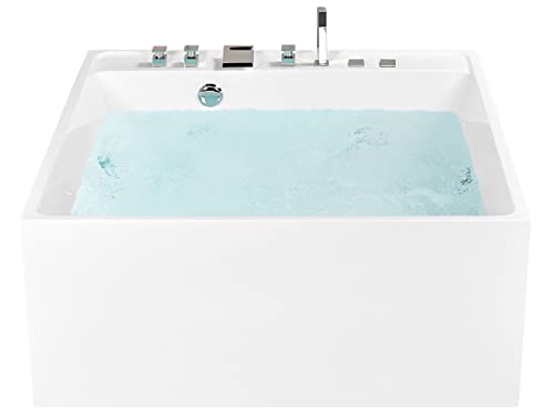 Bañera de hidromasaje acrílico blanco bañera...