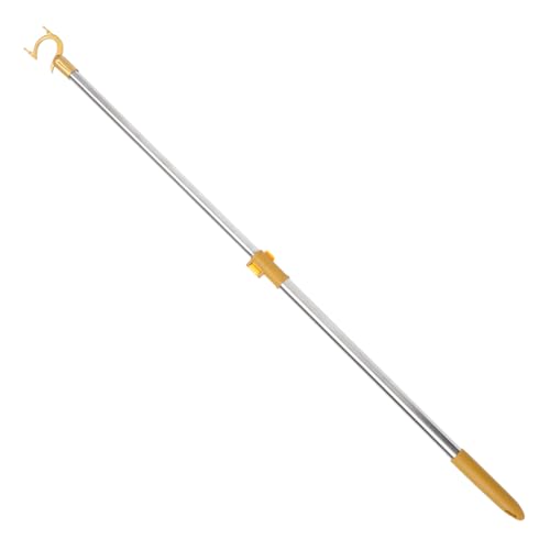 PRETYZOOM Retractable Clothesline Rod Telescoping Clothes Reaching Pole for Efficient Drying for Home Use Lightweight and Strong Support