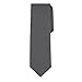 Jacob Alexander Solid Color Mens Tie - Comfortable Soft-lined Satin Microfiber Necktie - Timeless Formal Look for Weddings, Business and Events - (Regular Size - Charcoal Gray)