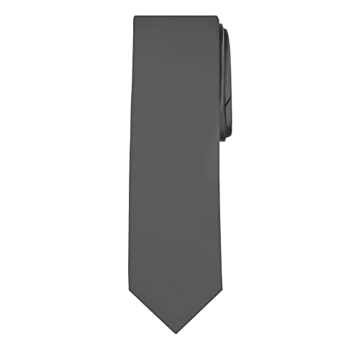 Image of Jacob Alexander Men's Extra Long Solid Color Tie