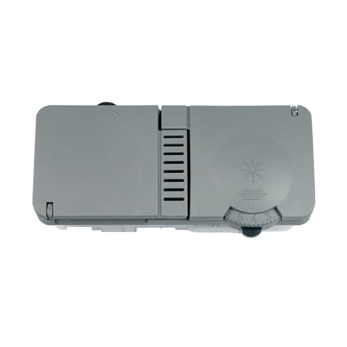 Beko Dispensador de detergente para lavavajillas, pieza original 1718601700, apto para lavavajillas independientes, gris o blanco, material plástico