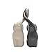 Qaixwuyi Elefanten Pärchen Keramik Skulptur Beige Grau 18 cm Hoch Moderne Deko-Figur 2er Set Hochzeitsdekoration Wohnaccessoires Tischdekoration Tierfigur Dekoration