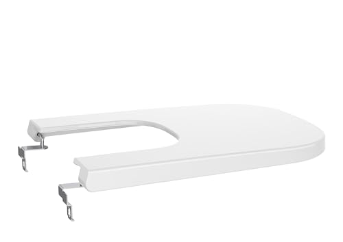 Tapa bidé Roca The Gap Square blanco A80673000B para sustitución y reforma 2