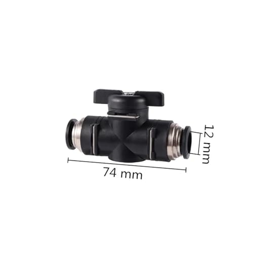 Vanne d'arrosage à verrouillage rapide pour couper le débit d'eau 6mm - 2