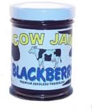 Cow Jam Seedless Blackberry Preserve 2.5 Oz Mini Jar