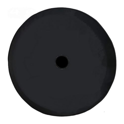Image of Black Spare Tire Cover with Camera Hole for Jeep JL Wrangler Sport & Sahara, Ford Bronco Base, Big Bend, Black Diamond, Outer Banks (L: Wheel Diameter 29.5-31 inch, 245 /65R17, 255 /70R17)