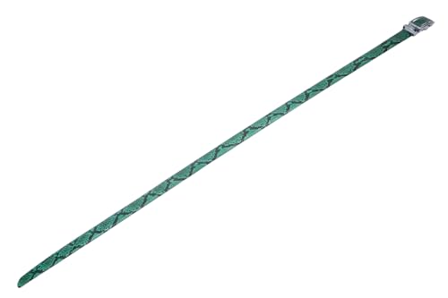 Image of Pelgio Genuine Python Snake Skin Auto Locking Men's Belt 46 inch Long