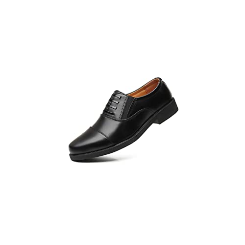 Zapatos de vestir para hombre con diseño clásico Oxford elegante para juntas de negocios (10.5)