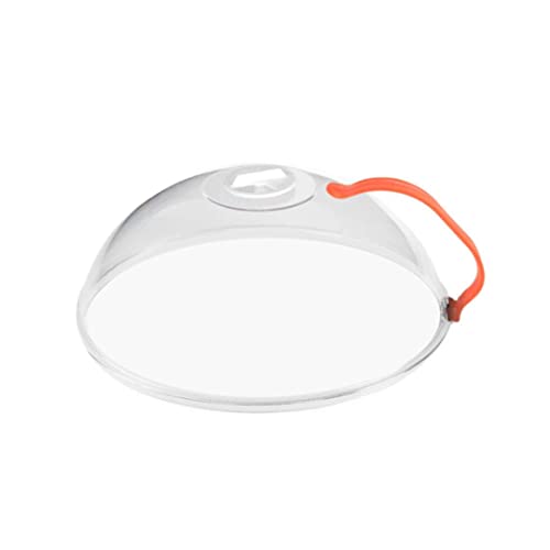 Couvre à micro-ondes pour aliments Couvre-assiette micro-ondes avec poignée anti-éclaboussures Couvercle de nourriture avec un ventilateur d'air 26x26x10cm de couverture alimentaire