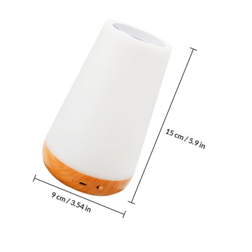 Lámpara de mesa táctil colorida Kisangel pequeña miniatura 2