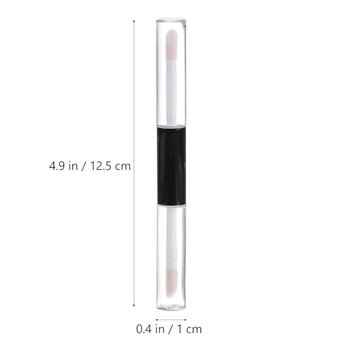 Brillo de labios viaje tubos vacíos dos extremos para maquillaje DIY 2