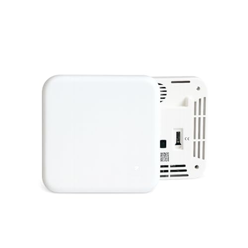 Image of Prana Air SQUAIR Indoor Air Quality Monitor (IAQ) PM2.5, PM10, CO2, TVOC, HCHO, Noise, Light | WiFi, GSM-SIM, Mobile & TV App