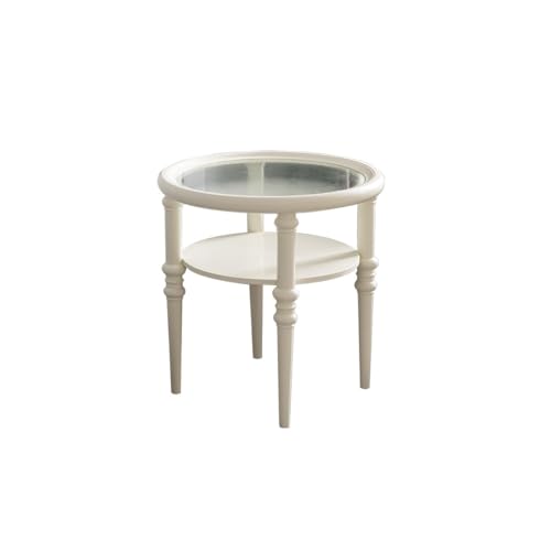 eexbz Sofa Round Sofa Side Table Wooden Cabinet Coffee Table Home Living Room Sofas for Living Room