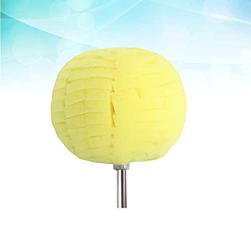 VICASKY 2 Peças Almofadas de Carro Detalhando Cubo de Buffer Amarelo Polido para Bola Redonda de Esp