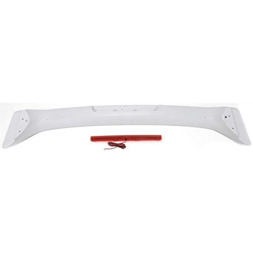 For Honda Civic Spoiler 2001 02 03 04 2005 | Rear | Coupe | Primed | Plastic Material | W/Lamp | Ho1895122 | 08F13S5P110 #TOP4