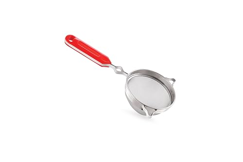 Image of Tosaa Stainless Steel Juice Strainer, Stainless Steel Soup & Juice Strainer- Big Tea STRAINERS(4) 26L x 11W x 6H Cm