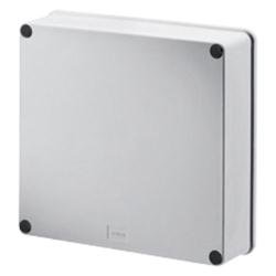 Boîtier de sortie Gewiss Gw68737w blanc pour gaines et fils électriques