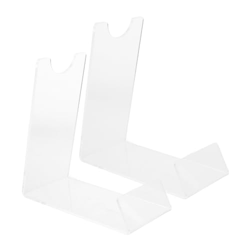 ERINGOGO 2pcs Display Rack Compact Desktop Storage Stand for Organizing Crafts Space-saving Design for Wands Collectibles Stylish Multifunctional Holder