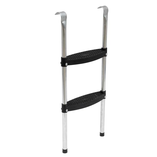 Dellonda Trampoline Ladder 2-step 76cm for 6ft 8ft & 10ft Trampolines - DL71