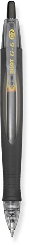 Pilot G6 Bolígrafo de Gel Retráctil Punta Fina Negro 5-Pack miniatura 1
