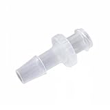 BleedZone Female Luer Lock Connector 10 Pack, 3/16' Barbed Hose Fittings PP Polypropylene, Female Luer Lock...