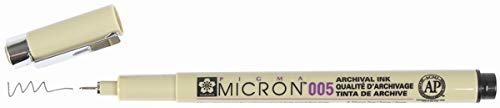 Image of SAKURA Pigma Micron Fineliner Pens - Archival Black Ink Pens - Pens for Writing, Drawing, or Journaling - Assorted Point Sizes - 16 Pack