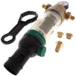 Sediment Removal Water Filter in plumbing