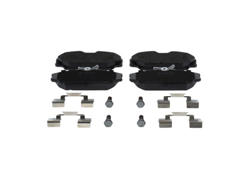 Plaquettes de frein avant Bosch BP286 jeu de 4 plaquettes de freinage auto avec accessoires