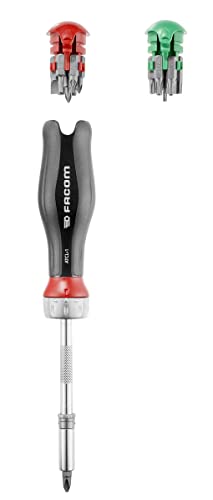 FACOM TOURNEVIS A CLIQUET PORTE EMBOUTS + 15 EMBOUTS - vue 6