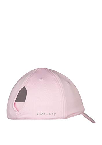 Nike Girl`s Dri-Fit Swoosh Baseball Cap (Pink Foam(1A2804-A9Y)/White, 12-24 Months) #TOP1