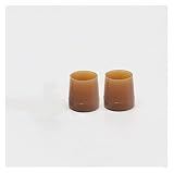 100 nuevo y de alta calidad Diseño unico 1 par de zapatos de baile latino cubiertas tapa zapato cuidado con los protectores de tacón de boda tapones de tacón alto para zapatos para la boda, al aire libre ( Color : Apricot M )