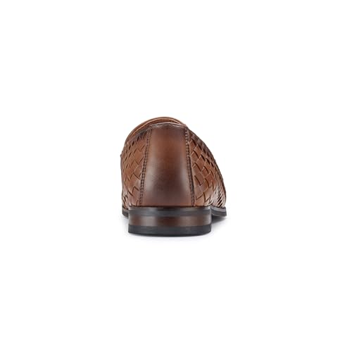 Image of Ferro Aldo Men's Dress Loafer Collection | Modern & Classic Slip-On Styles | Available in Suede, Woven, and Wholecut