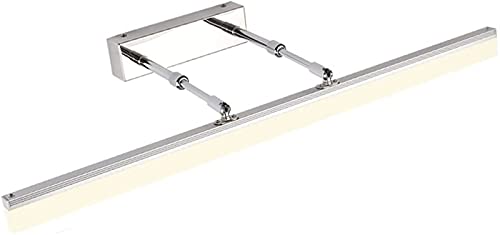 Lumière rétractable argent pour éliminer les ombres miroir