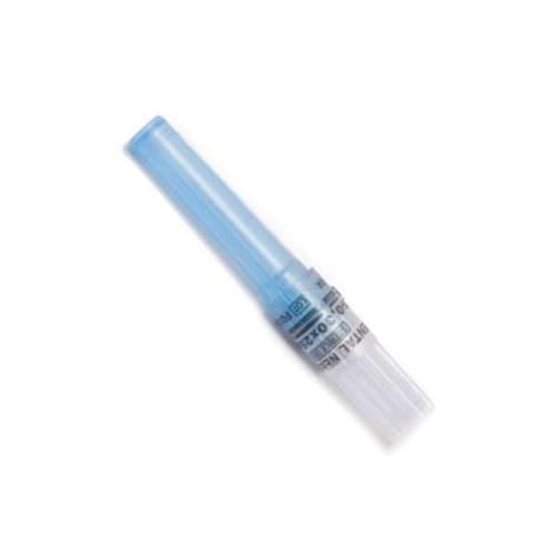 Quala DP47830 Dental Needles 30 Gauge Short .75 Blue Pre-Threaded Plastic Hubs 100/Pk