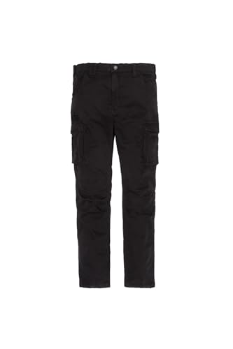 Schott NYC Homme Trtank70 Pantalon Cargo, Noir, 29W EU