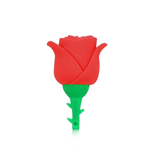 Roter USB-Stick Rose 8 GB Pen Drive 16 GB Pendrive Flower USB-Stick Pen Drive 32 GB Thumb Drive 64 GB USB-Flash-Speicher…