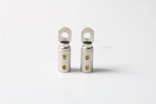 image for TIALECCI 4 GA Wire Terminal Connector 5/16 Ring Wiring Terminals 4 Gau