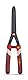 WOLF-Garten | Heckenschere HS-WP aus Aluminium mit Wellenschliff; 73AHA009650, Rot