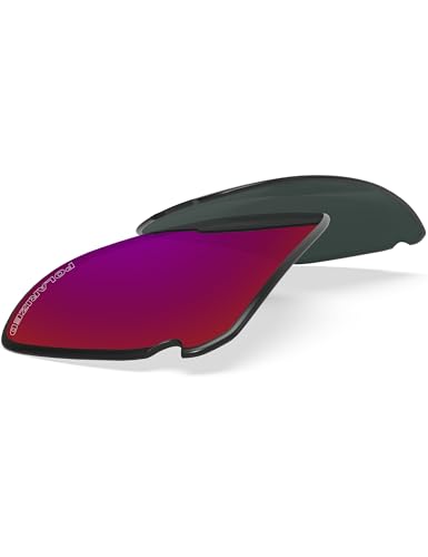 Image of BLAZERBUCK Replacement Lenses & Nose Pads Piece for Oakley RPM Squared OO9257 /RPM Edge OO9250 Sunglass