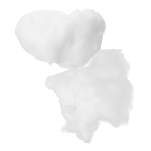 Alipis 2bags Fluffy Artificial Snow Cotton of Decorative Snow for Christmas Village Lightweight and Portable Fake for Holiday Displays for Crafting and Indoor Decor