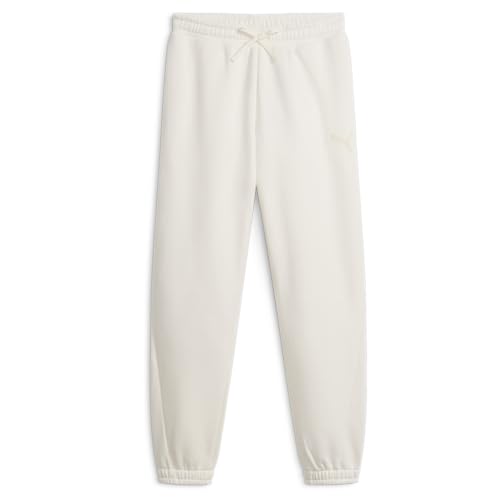 Pantalon de survêtement surélevé décontracté pour homme PUMA blanc avec cordon