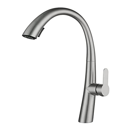 Robinet de cuisine extractible pour stopper les éclaboussures