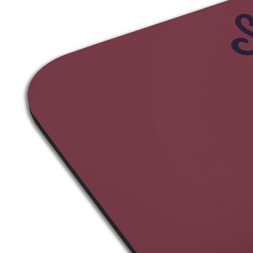 Set de table en caoutchouc rouge durable de haute qualité lot de 4