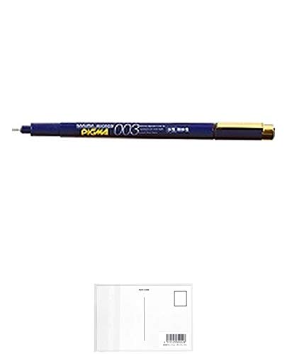 Sakura Pigma Micron 003 Black Set of 3 Archival Ink Pen 0.03mm Japan