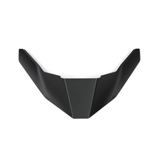 Aileron moto 368G aspect carbone avec garde-boue avant extension noir