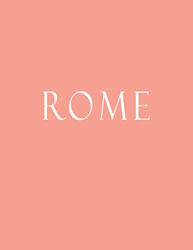 Rome: Decorative Book to Stack Together on Coffee Tables, Bookshelves and Interior Design | Add Bookish Charm Decor to Your Home | Stack Deco Books ... Your unique Fashion Design style | Rome